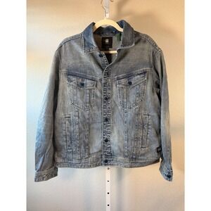 G-Star Raw Oversized Western Jacket Sun Faded Air Force Blue D22579-B988-C947 S